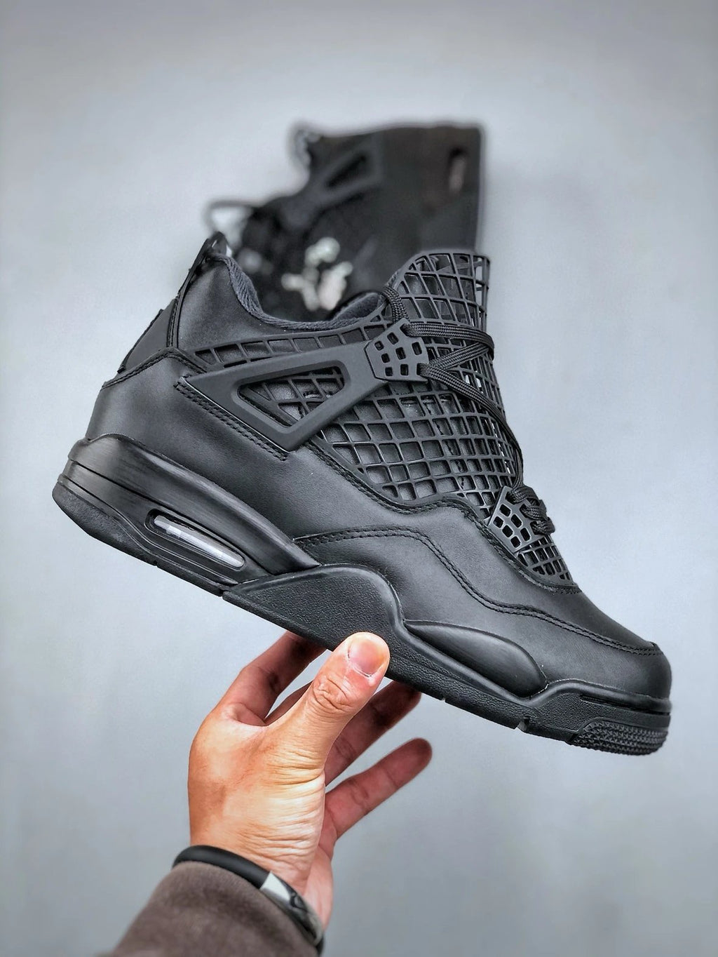 Air Jordan 4 Net Black