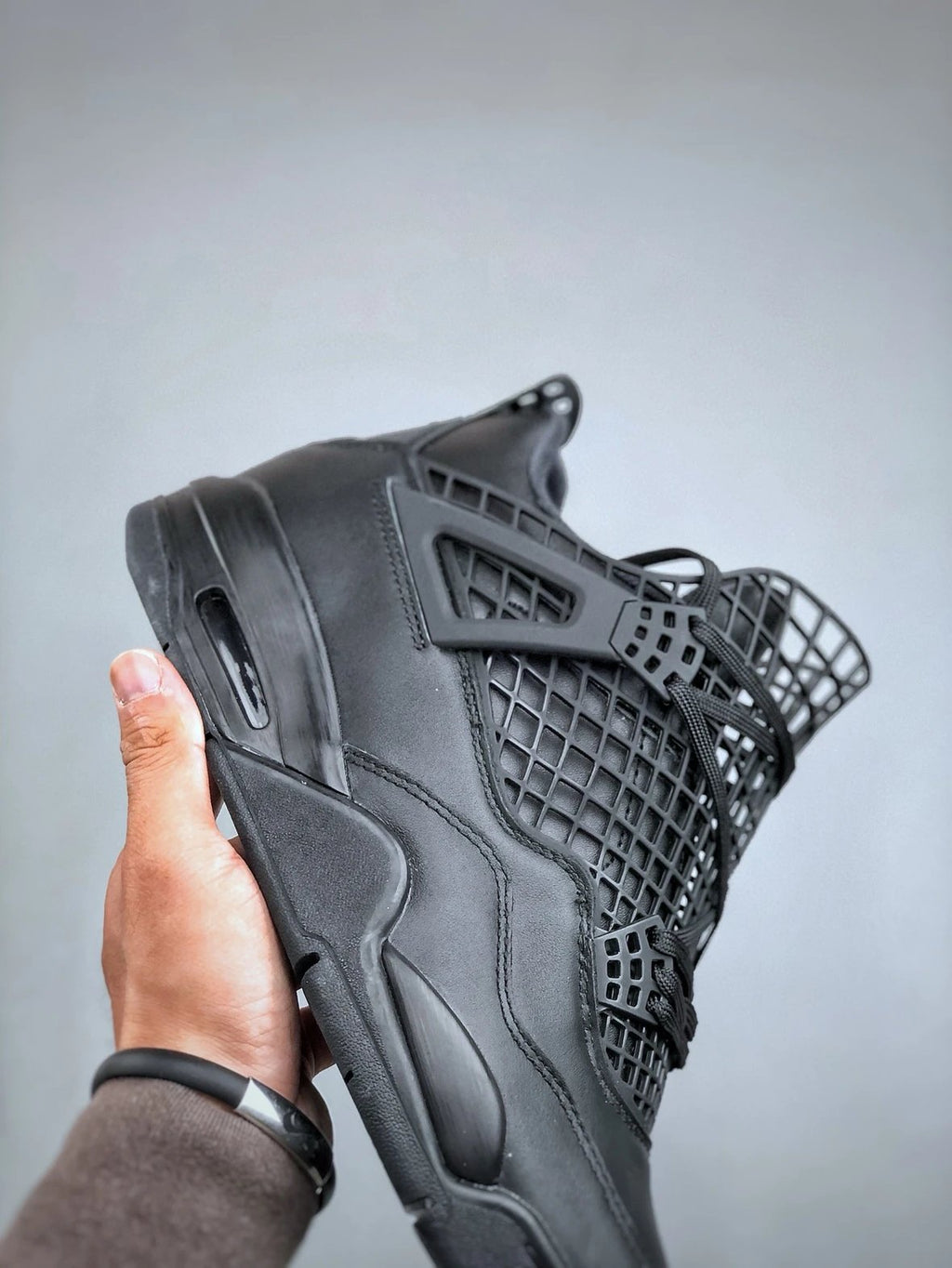 Air Jordan 4 Net Black
